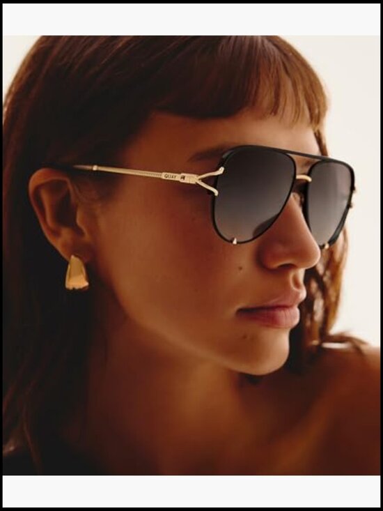 Non Polarized Aviator Sunglasses with UV Protection, Metal Frame, Polycarbonate